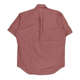 Blake Shirt Ralph Lauren Checked Short Sleeve Shirt - Medium Red Cotton