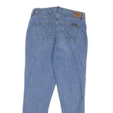 CALVIN KLEIN JEANS Womens Regular Blue Denim Light W32 L28 Zip Closure