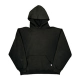 Russell Athletic Hoodie - Large Black Cotton