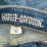 Harley Davidson Skinny Jeans - 28W US 2 Blue Denim