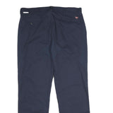 RED KAP Mens Polyester Blend Navy Regular Fit Straight Leg Trousers W38 L32