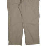 CARHARTT Mens Regular Fit Beige Cotton Blend Trousers W42 L30 Workwear Utility