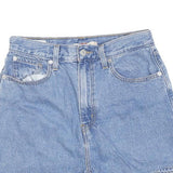 LEVI'S Womens Denim Blue Casual Shorts M W27 Classic Fit Cotton Blend