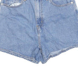 LEVI'S Womens Denim Blue Casual Shorts M W27 Classic Fit Cotton Blend