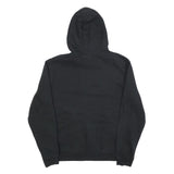 PUMA Mens Black Hoodie M Cotton Blend Pullover Classic Logo Design