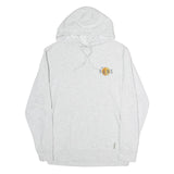 VANS Mens White Hoodie S Off The Wall Graphic Pullover Cotton Casual