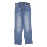 LEE Mens Regular Fit Blue Denim Jeans W28 L29 Zip Closure Comfortable Classic