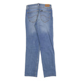 LEE Mens Regular Fit Blue Denim Jeans W28 L29 Zip Closure Comfortable Classic