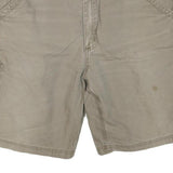 CARHARTT Mens Shorts Beige Casual L W38 Workwear Comfort Cotton Blend