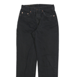 LEVI'S 882 02 Mens Black Regular Straight Denim Medium W29 L32 Zip Jeans
