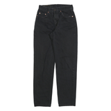 LEVI'S 882 02 Mens Black Regular Straight Denim Medium W29 L32 Zip Jeans