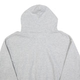 CHAMPION Womens Grey Zip Up Hoodie M Casual Cotton Blend Sweatshirt