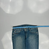 Carhartt Carpenter Trousers - 36W UK 14 Blue Cotton Blend