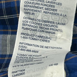 Tommy Hilfiger Checked Shirt - XL Blue Cotton