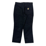 Carhartt Carpenter Pants - 32W US 10 Black Cotton