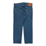 505 Levis Jeans - 35W 29L Blue Cotton