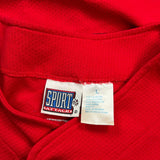 St. Louis Sport Attack Mlb Jersey - Large Red Polyester