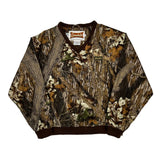 Gamehide Camo Long Sleeve T-Shirt - Medium Brown Polyester