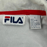 Fila Windbreaker - Large Navy Nylon
