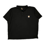 Carhartt Polo Shirt - 2XL Black Cotton