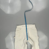 Dickies Carpenter Trousers - 30W 30L White Cotton