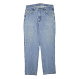 CARHARTT Womens Regular Blue Denim Light Wash Jeans W36 L32 Classic Fit Zip