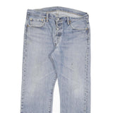 LEVI'S 501 Mens Jeans Blue Regular Straight Denim Medium W36 L30 Classic Cotton