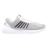 K-SWISS Sneaker Trainers Grey Synthetic Womens UK 6