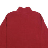 STARTER Mens Red Plain Pullover Jumper Crew Neck Basic Knit 2XL