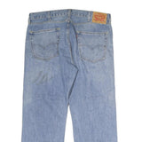 LEVI'S 505 Mens Jeans Blue Regular Straight Denim Light W38 L30 Classic Fit Zip