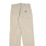 BULWARK Mens Cotton Blend Beige Regular Regular Fit Trousers W30 L34 Workwear