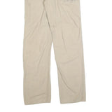 BULWARK Mens Cotton Blend Beige Regular Regular Fit Trousers W30 L34 Workwear