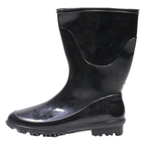 Wellie Boots Black Synthetic Womens UK 5