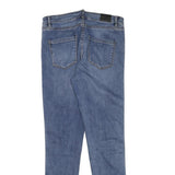 DIESEL Womens Slim Blue Denim Slim Jeans W28 L28 Logo Tape Stripe