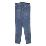 DIESEL Womens Slim Blue Denim Slim Jeans W28 L28 Logo Tape Stripe