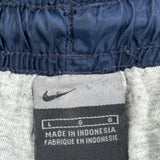 Nike Tracksuit - Large Blue Polyester