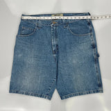Wrangler Denim Shorts - 35W 10L Blue Denim