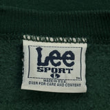 Green Bay Packers Lee Sport Football Sweatshirt - Large Green Cotton
