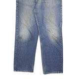LEVI'S 521 02 Mens Jeans Blue Regular Straight Denim Medium W36 L28 Casual
