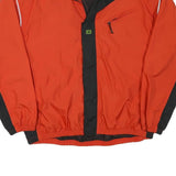 ADIDAS Mens Red & Black Equipment Track Jacket L Polyester Blend Zip