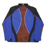 ODLO Womens Blue & Red Sports Performance Jacket S Polyester Blend Zip Athletic