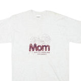 NU SPORT Mens White Mom South Carolina Graphic T-Shirt M Short Sleeve Crew Neck