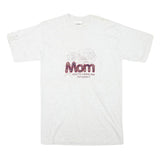 NU SPORT Mens White Mom South Carolina Graphic T-Shirt M Short Sleeve Crew Neck