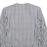 KASPER Womens Black & White Checked Button Jacket M Viscose Classic Elegant