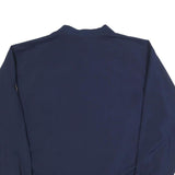 NIKE Mens Blue Crew Neck L Polyester Sweatshirt Pullover Long Sleeve Lightweight