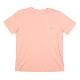 CARHARTT Womens Pink Pocket T-Shirt L Short Sleeve Crew Neck Classic Fit
