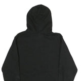 FILA Womens Black Hoodie S Cotton Pullover Sweatshirt Logo Print