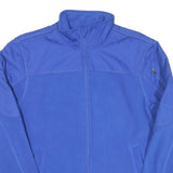 STARTER Mens Blue Jacket S Cotton Plain Zip Lightweight Casual Sportswear