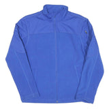 STARTER Mens Blue Jacket S Cotton Plain Zip Lightweight Casual Sportswear