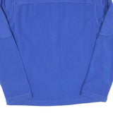 STARTER Mens Blue Jacket S Cotton Plain Zip Lightweight Casual Sportswear